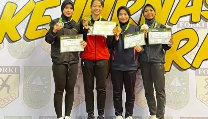 Putri H.Jamakudin Menuai Prestasi Kejurnas PB Forki lll Pekanbaru Riau