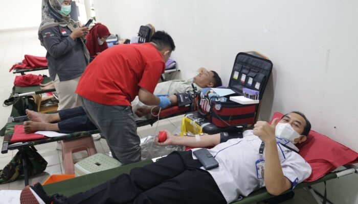 Sambut Hari Kebangkitan Nasional, RSUD CAM Gelar Giat Donor Darah
