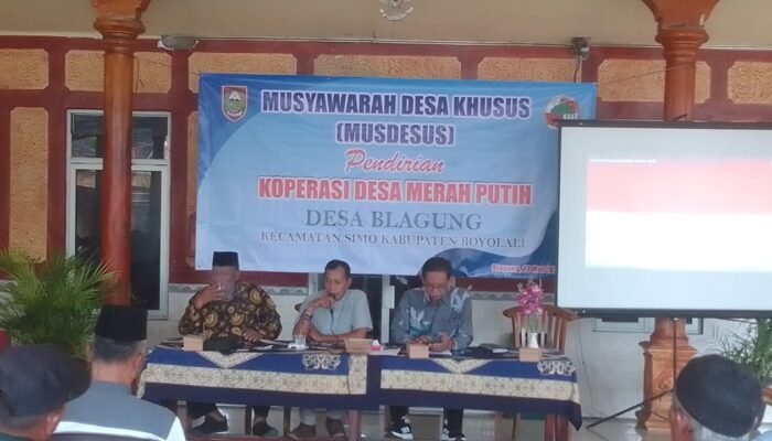 Babinsa Simo Mendukung Pembentukan Koperasi Merah Putih