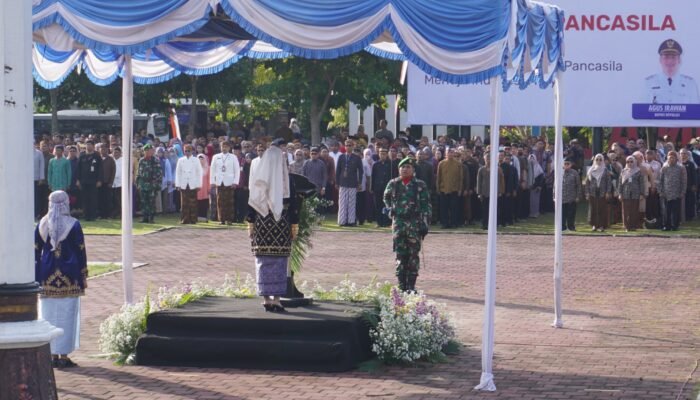 Wakil Bupati Jadi Irup Peringatan Hari Lahir Pancasila