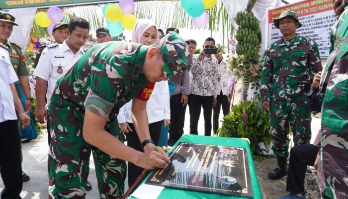 Dandim Boyolali Tutup TMMD Sengkuyung di Desa Kayen Juwangi