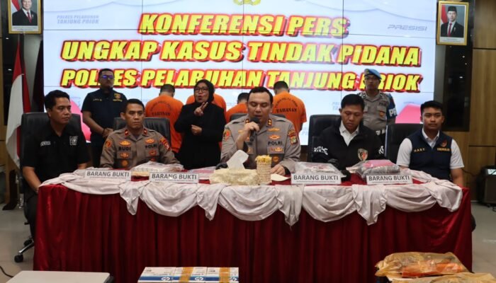 Polres Pelabuhan Tanjung Priok Bongkar Sindikat Pemalsu Materai