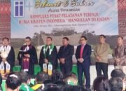 Ephorus Firman Sibarani Resmikan dan Lantik Pengurus Pusat Pelayan Terpadu HKI Hangoluan Do Hatam