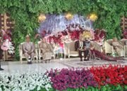 Komisaris Garuda Indonesia Hadiri Resepsi Pernikahan Anak Amirullah Bihar Diaula Taman Hijau