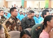 Bupati Humbahas Hadiri Pengukuhan 185 SMA Unggul Del 13 Dari Humbahas
