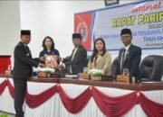 Bupati Humbahas Sampaikan Nota Pengantar P-APBD Ta. 2025