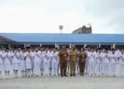 Bupati Pembina Upacara di UPT SMP N 001 Doloksanggul