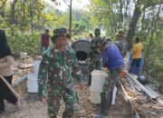 Semangat Gotong Royong Warnai Pra TMMD Sengkuyung di Desa Sarimulyo Boyolali