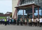 Bupati Pimpin Apel Razia Gabungan Kepatuhan Pajak Kendaraan Bermotor di Humbahas