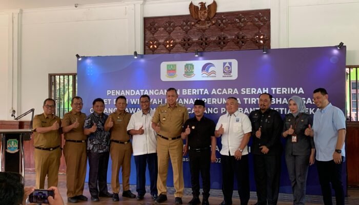 Resmi Beralih, Aset Dari PDAM Kabupaten Bekasi ke Kota Bekasi 