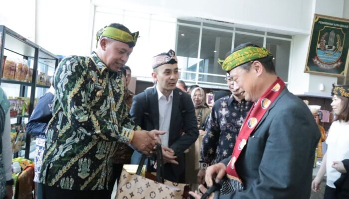 Pemkot Bekasi Terima Kunjungan Kota IPO Jepang Bahas Kolaborasi Internasional 9 Sektor Unggulan